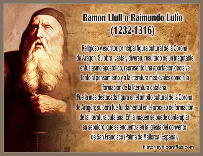Biografía de Ramón Llull :Obra del Teólogo, Filósofo Hermético