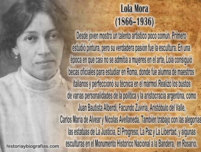 Biografía de Lola Mora,Escultora Argentina: Vida y Obra Artística