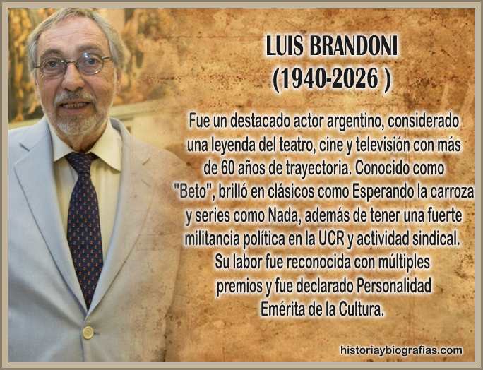 biografia de luis brandoni