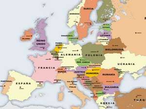 Mapa Europa