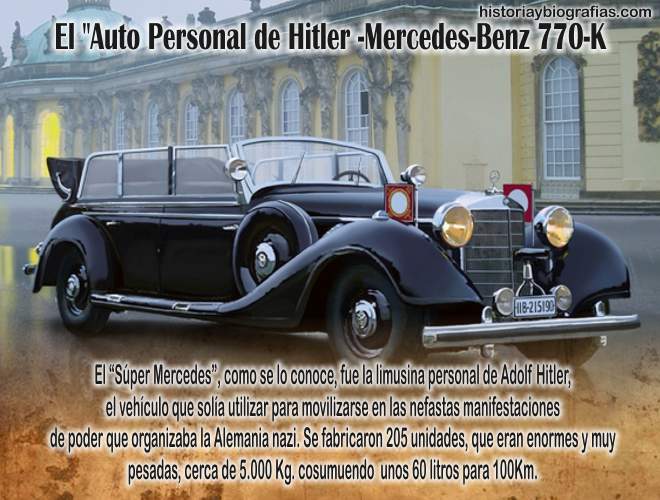 Mercedes-Benz 770-K - el auto personal de hitler