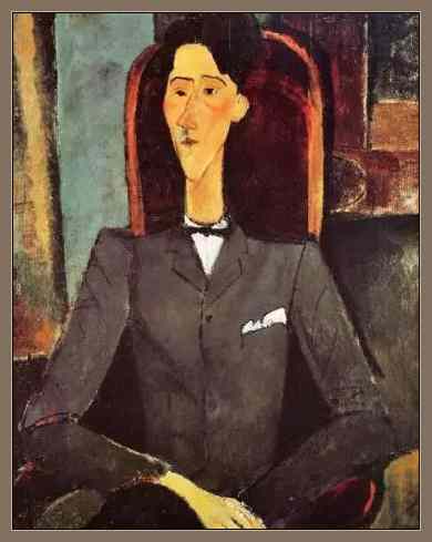 Obra de Modigliani:Jean Cocteau