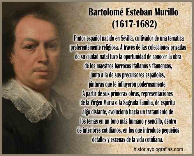 Biografía de Murillo Bartolome Esteban:Historia y su Obra Artística