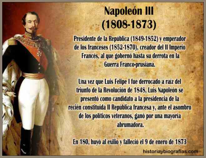 Biografía de Napoleon III Luis:Historia de su Gobierno y Su Vida  