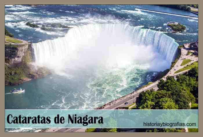 Cataratas del Niagara:Características,Ubicacion y Origen Geologico