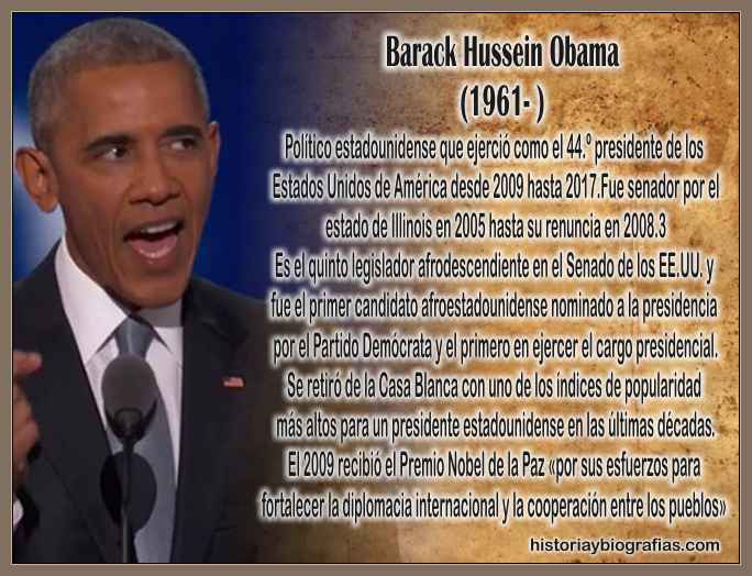 Biografia de Barack Obama y su Carrera Política