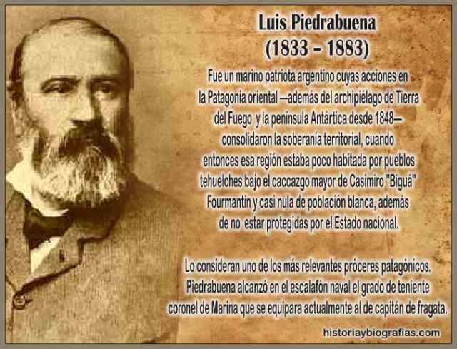 Luis Piedrabuena:Explorador de la Patagonia,Historia de su Vida