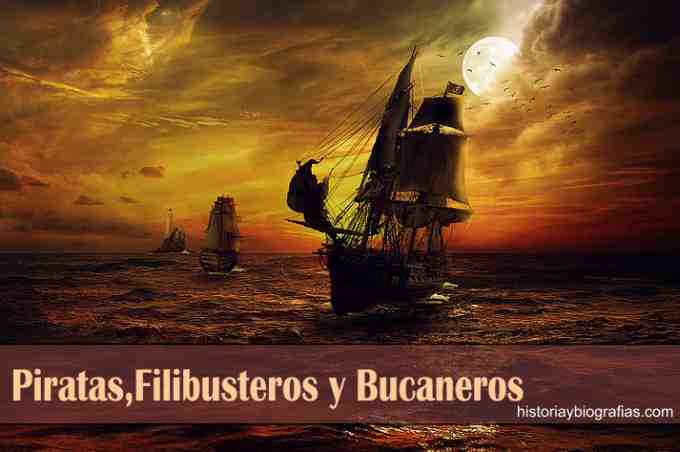 Diferencias Entre Filibusteros, Corsarios, Bucaneros y Piratas