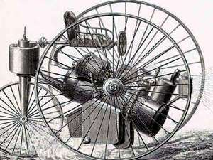 Historia de la Primera Moto a Vapor