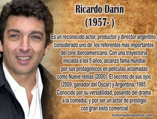 biografia de ricardo darin actor argentino