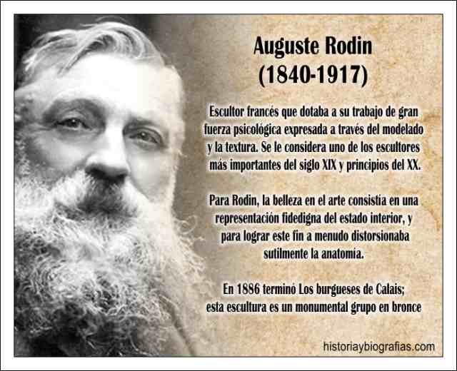 Biografia de Rodin Auguste Vida y Obra del Escultor