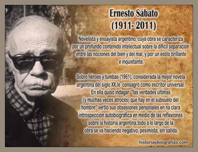 Biografia de Sabato:Vida y Obra del Escritor Argentino