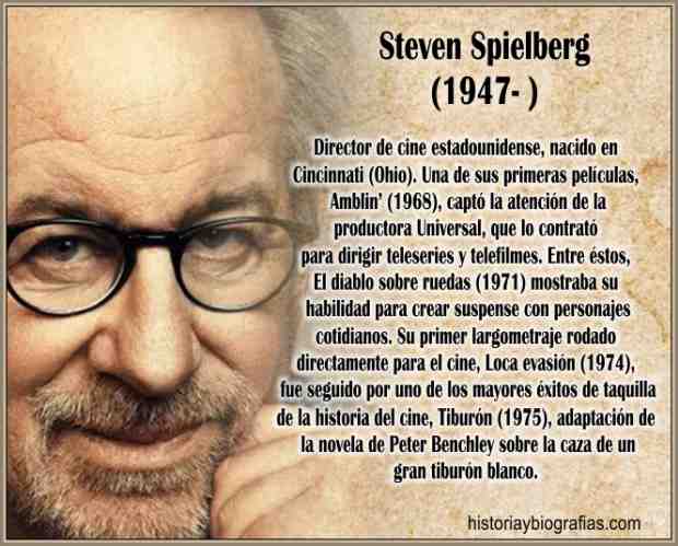 Biografia de Steven Spielberg:Vida, Premios y sus Peliculas