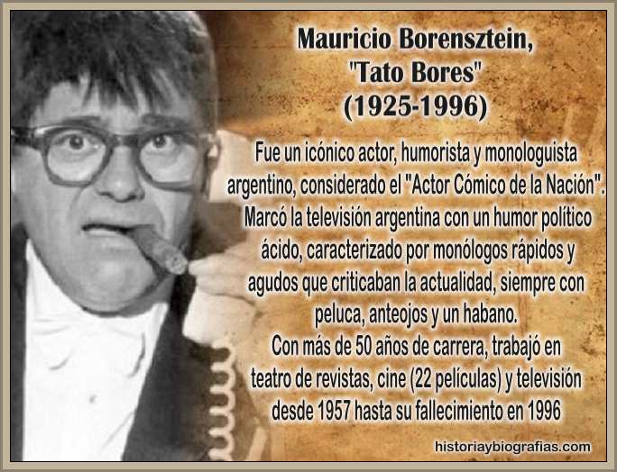 biografia de tato bores