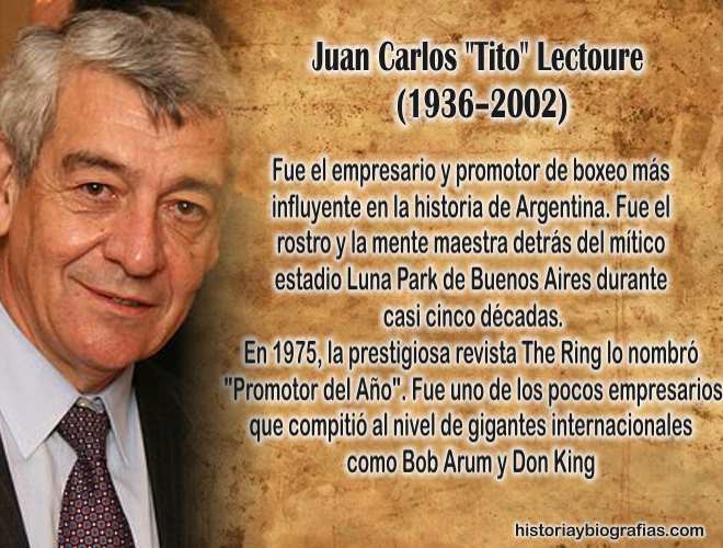 vida de tito lectoure una vida dedicada al boxeo y especatculos