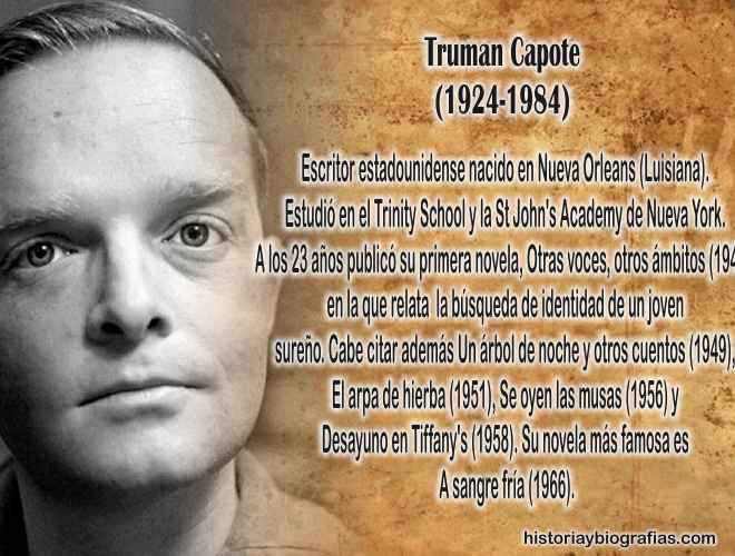 Biografía de Truman Capote, Obras del Escritor