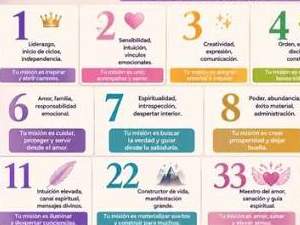 Numero de TU Misión en la Vida:Significado de la Numerologia
