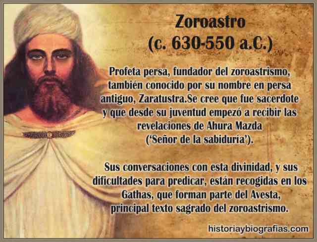 Biografia de Zoroastro:Profeta Religioso de los Persas,Caracteristicas