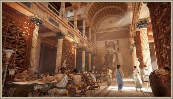 biblioteca de alejandria